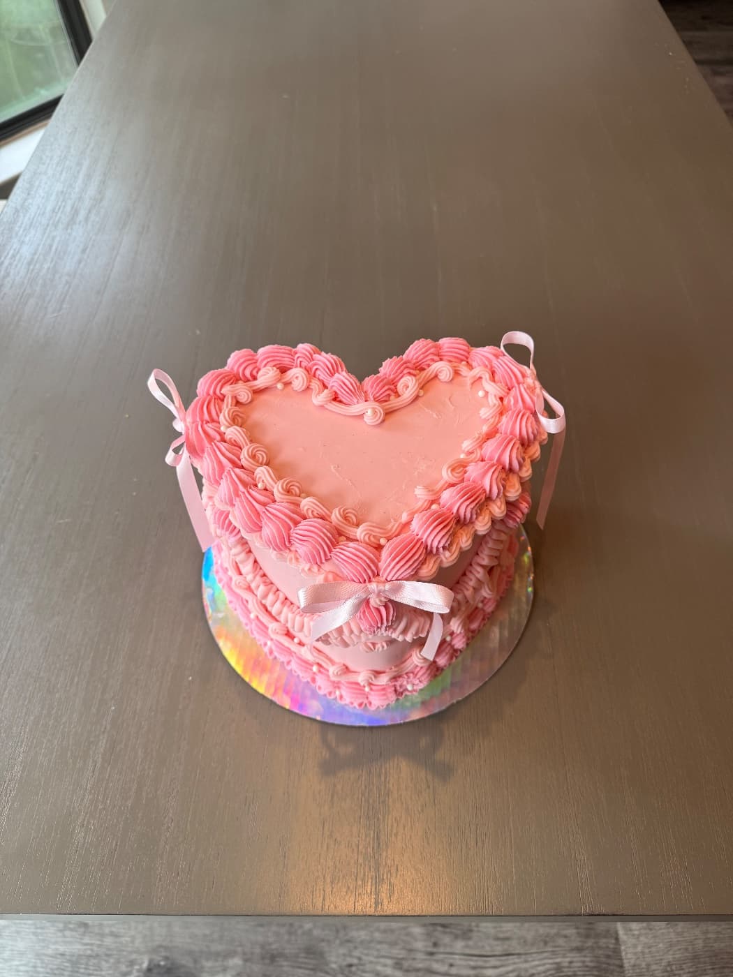 Pink Ribbon Cake — photo 1
