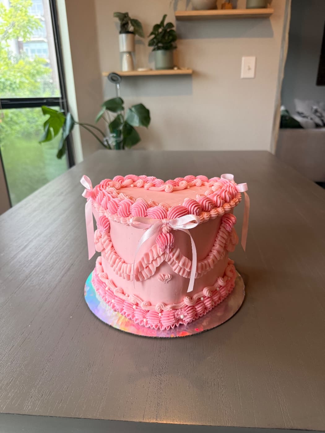 Pink Ribbon Cake — photo 2