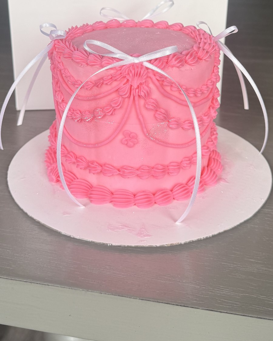 Pink Vintage Cake